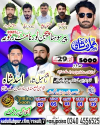 پیر سوہنا پیجن ٹورنامنٹ رجوعہ اسوج 2025